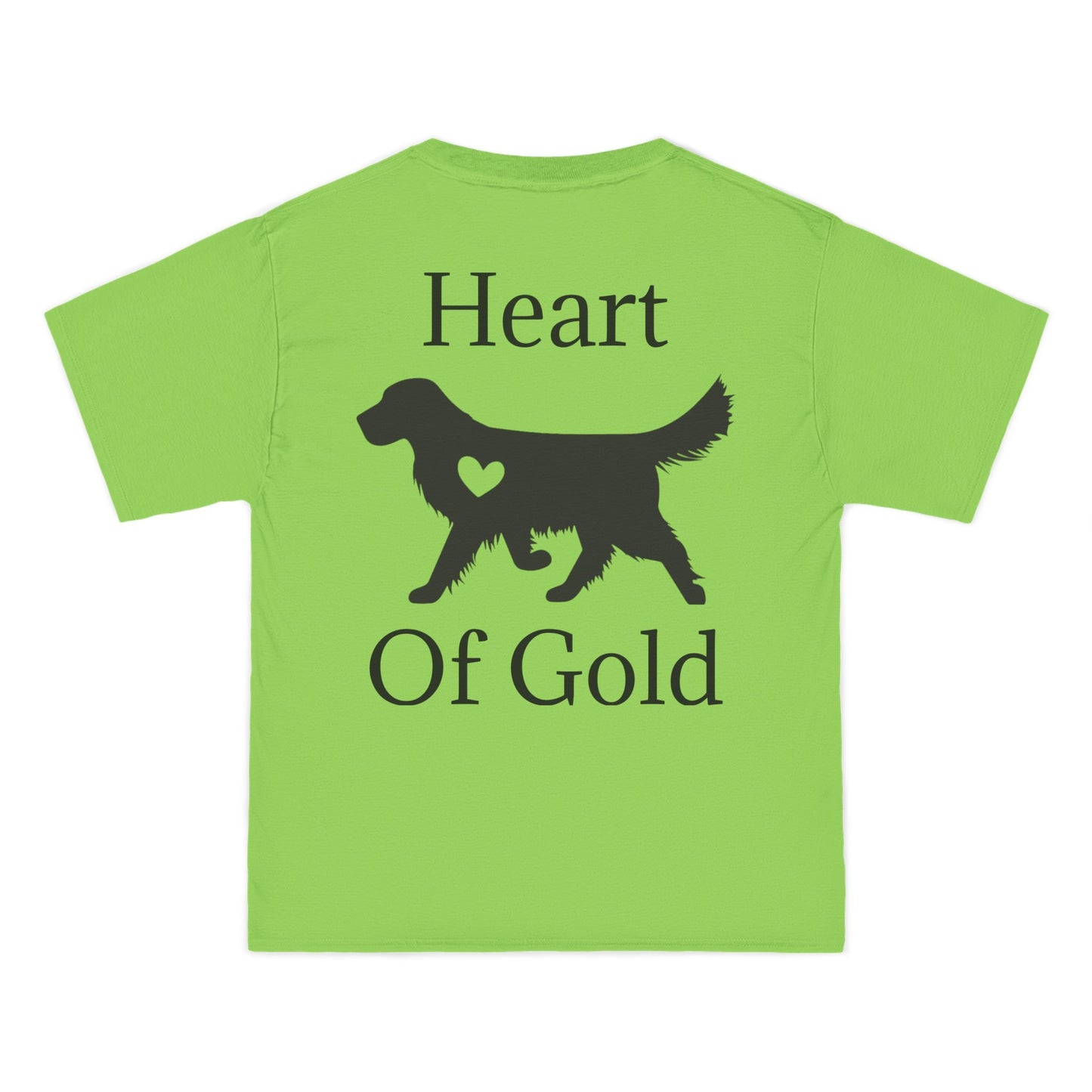 Heart Of Gold Men's Short-Sleeve Crewneck Tee