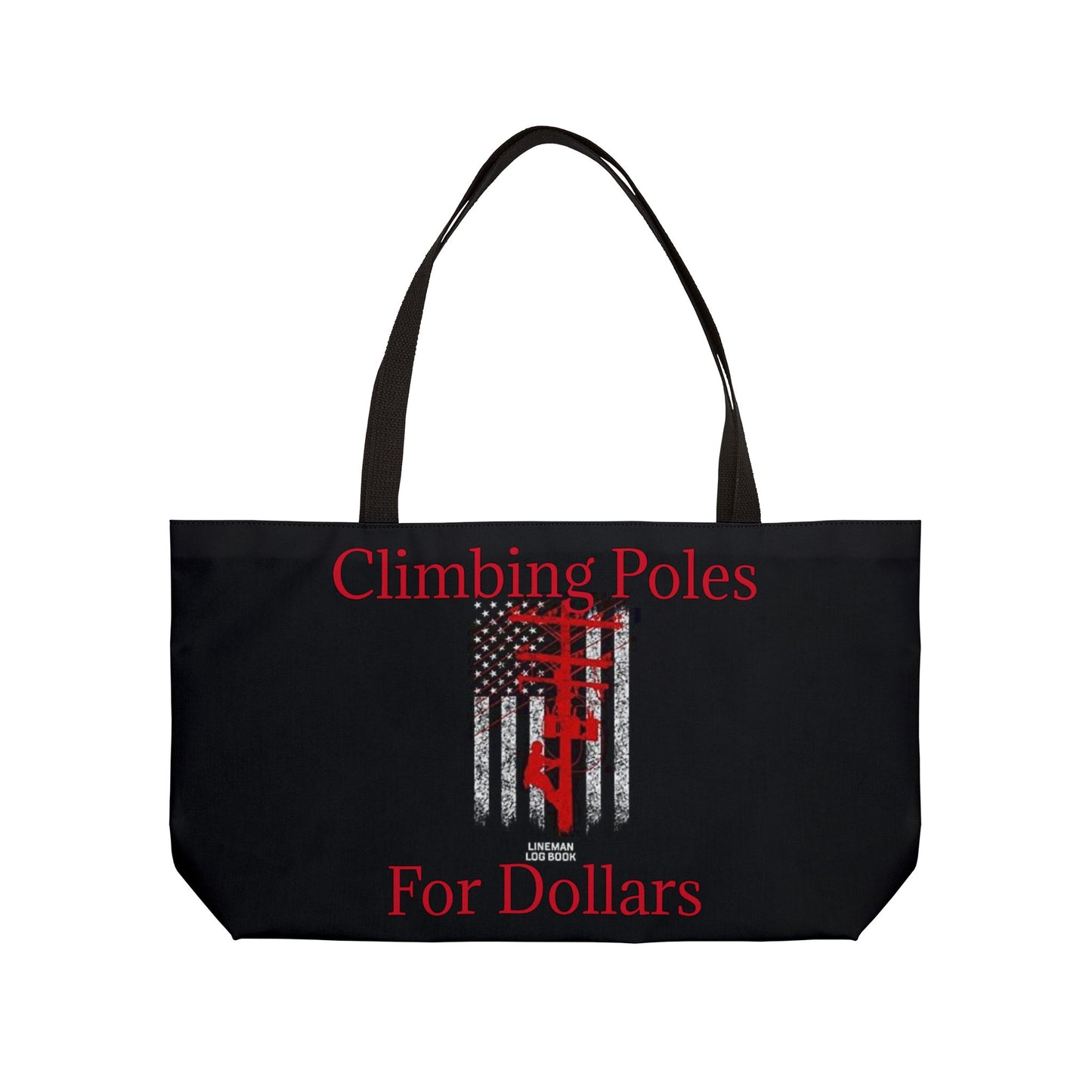 Climbing Poles Weekender Tote Bag