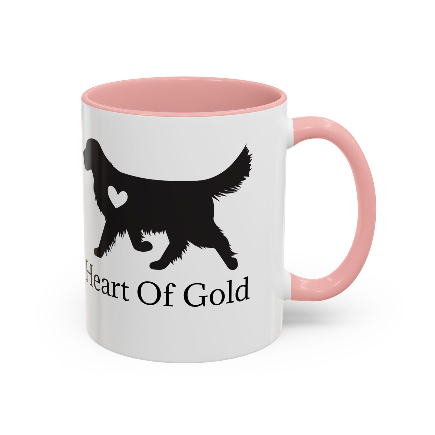 Heart Of Gold 2-Tone Coffee Mug