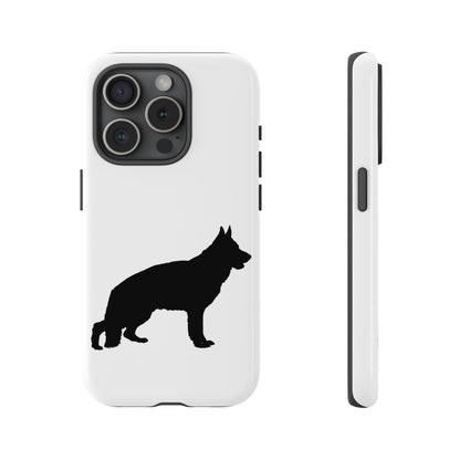 German Shepherd Silhouette iPhone Case