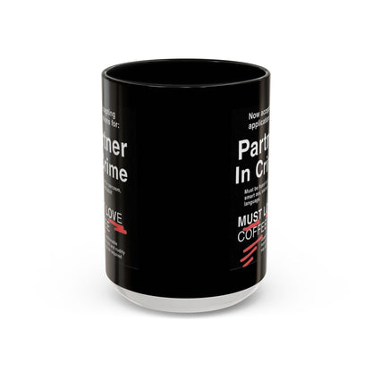Partner In Crime 2-Tone Coffee Mug