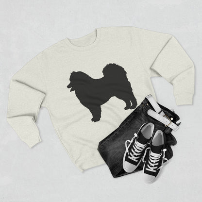 Samoyed Silhouette Unisex Crewneck Sweatshirt