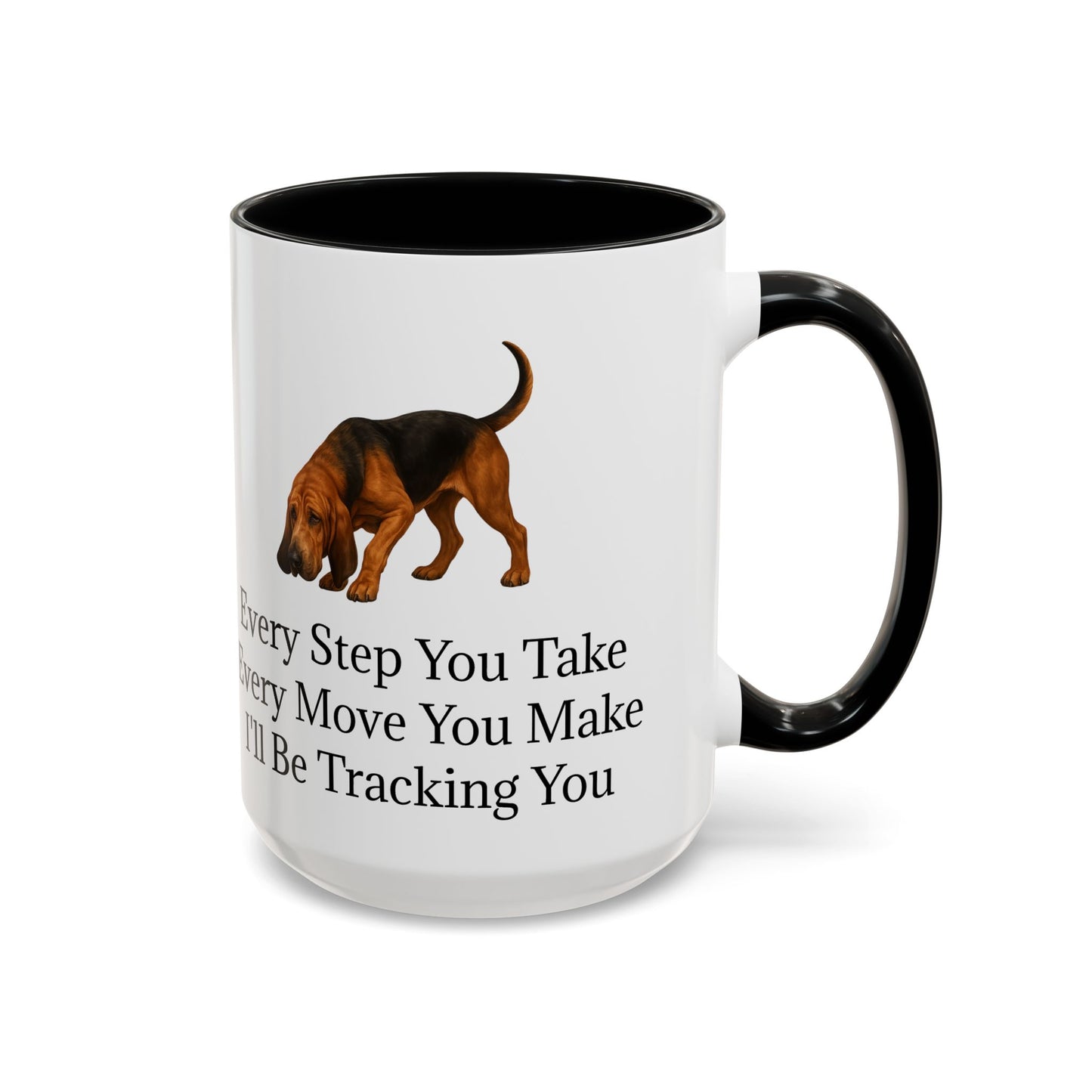 Tracking You 2-Tone Coffee Mug