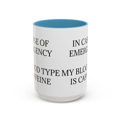 Blood Type 2-Tone Coffee Mug