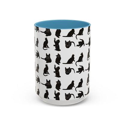 Cats 2-Tone Coffee Mug