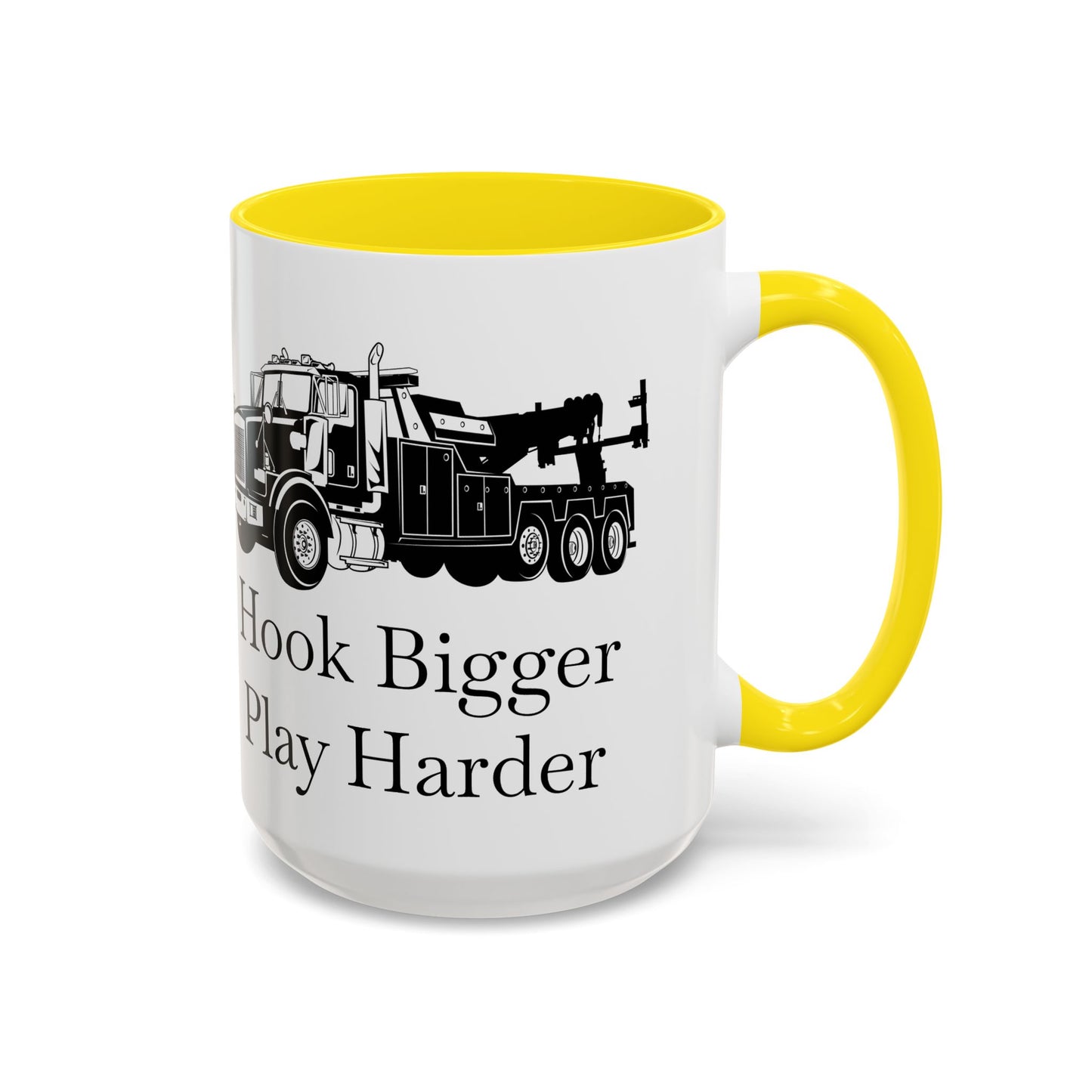 Hook Bigger 2-Tone Coffee Mug
