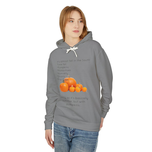 Fall In The South Unisex Lightweight Hoodie