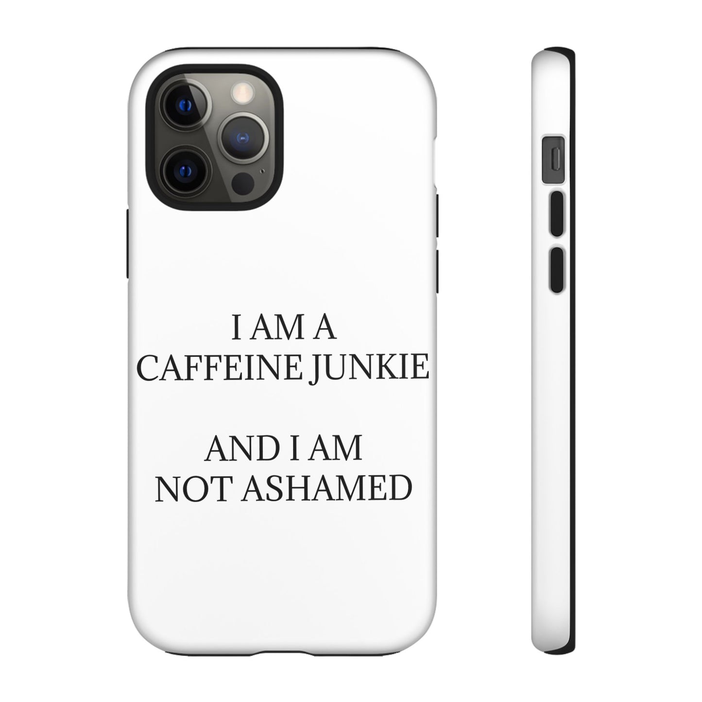 Caffeine Junkie iPhone Case