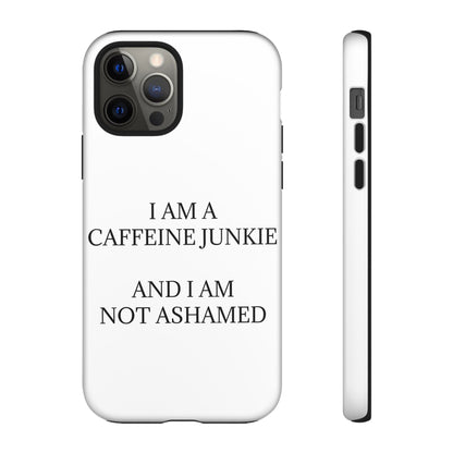Caffeine Junkie iPhone Case
