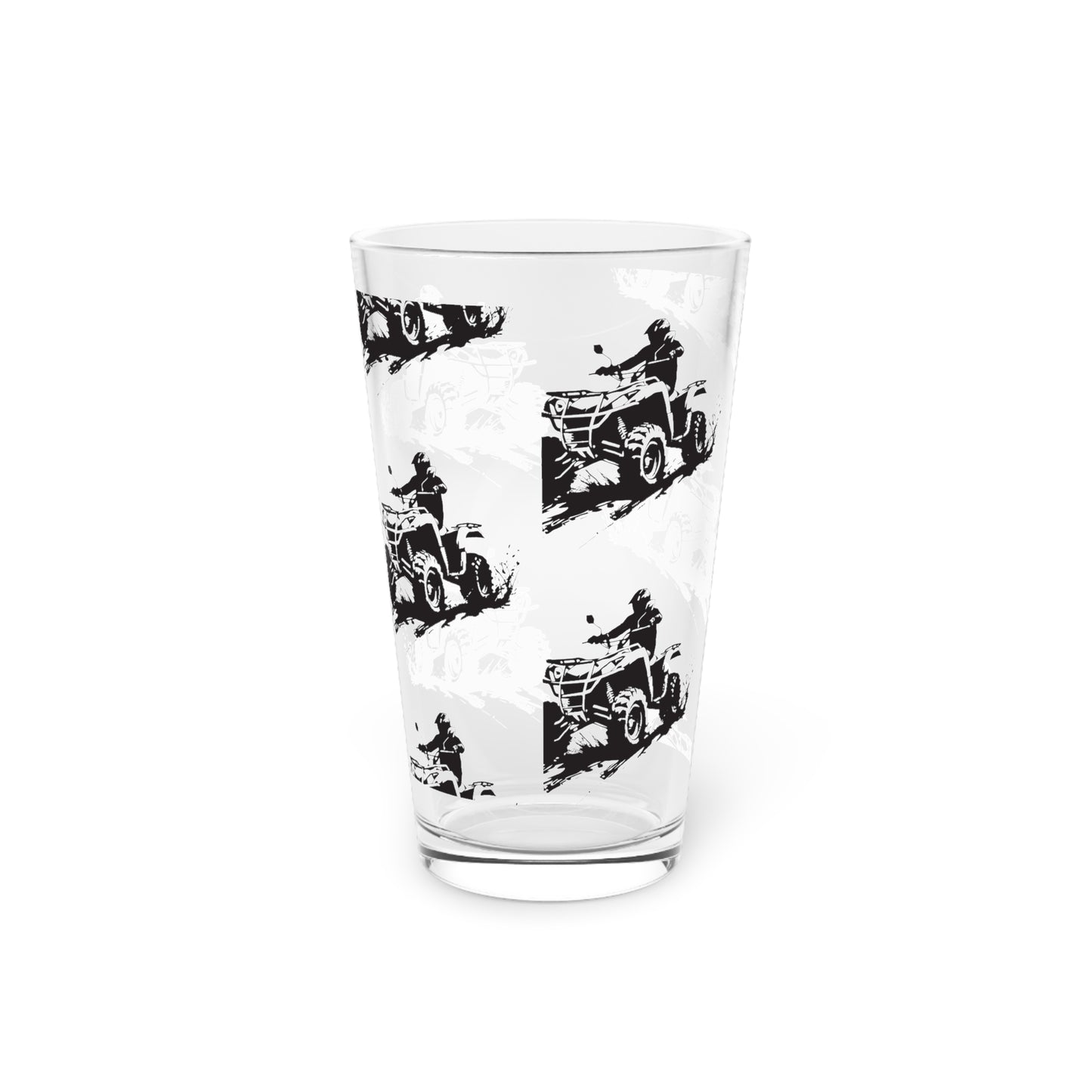 Slingin' Mud Quad Drinking Glass