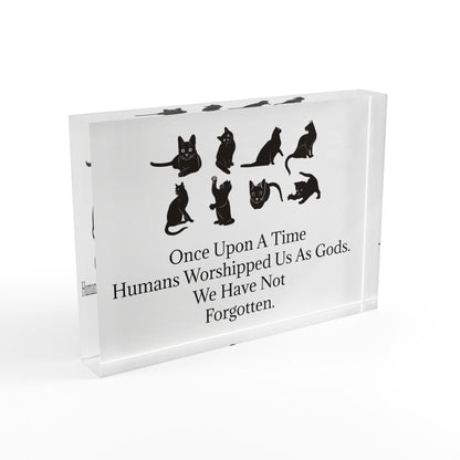 Once Upon A Time Acrylic Photo Block