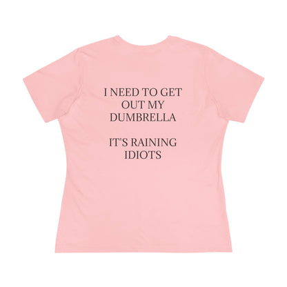 Dumbrella Women's Short Sleeve Crewneck Tee