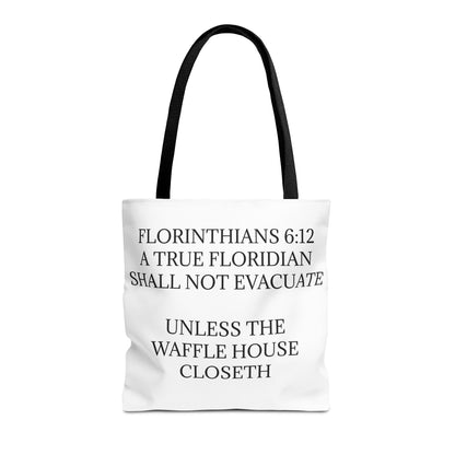 Florinthians 6:12 Tote Bag