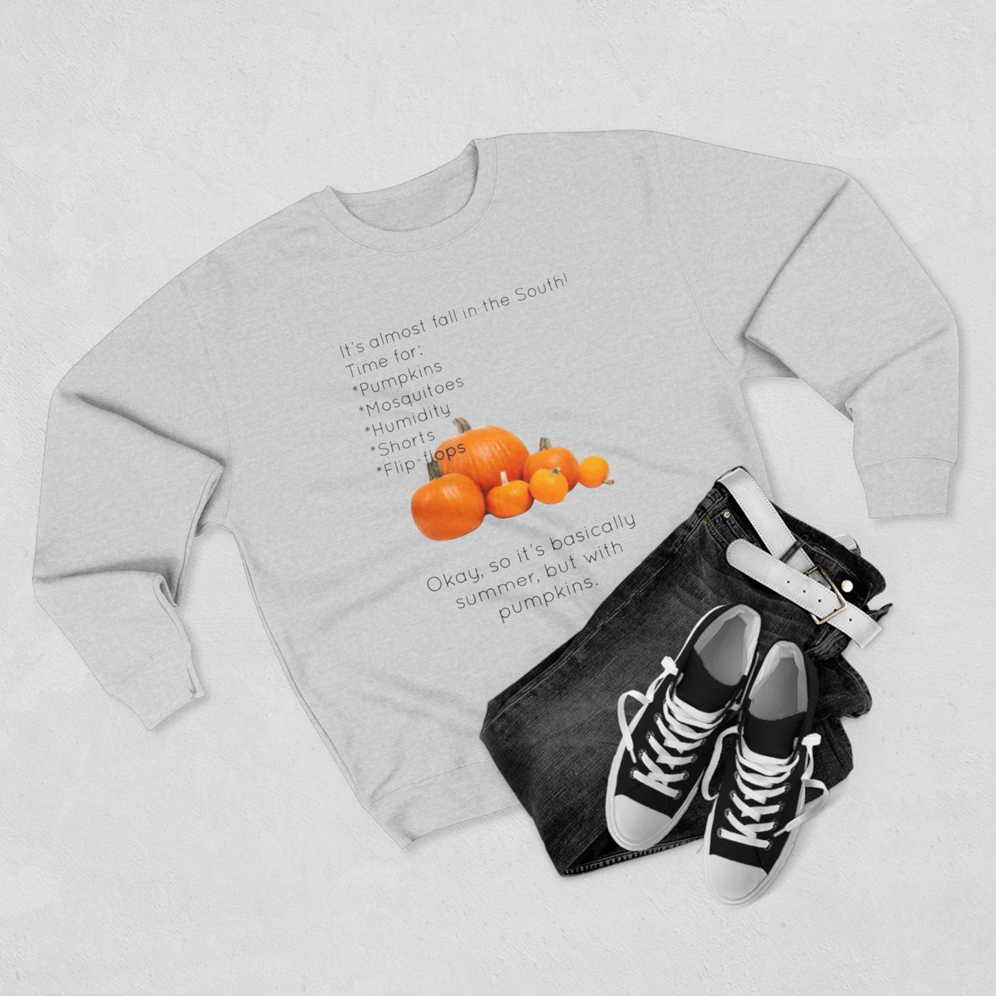 Fall In The South Unisex Crewneck Sweatshirt