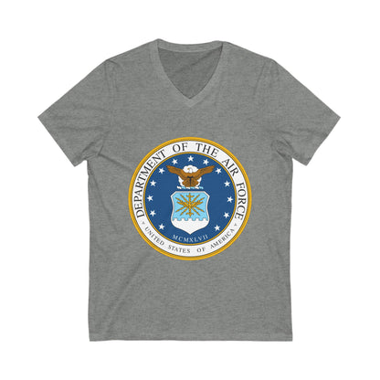 US Air Force Unisex Short Sleeve V-Neck Tee