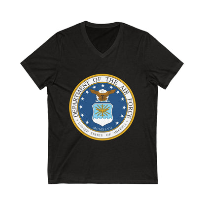 US Air Force Unisex Short Sleeve V-Neck Tee
