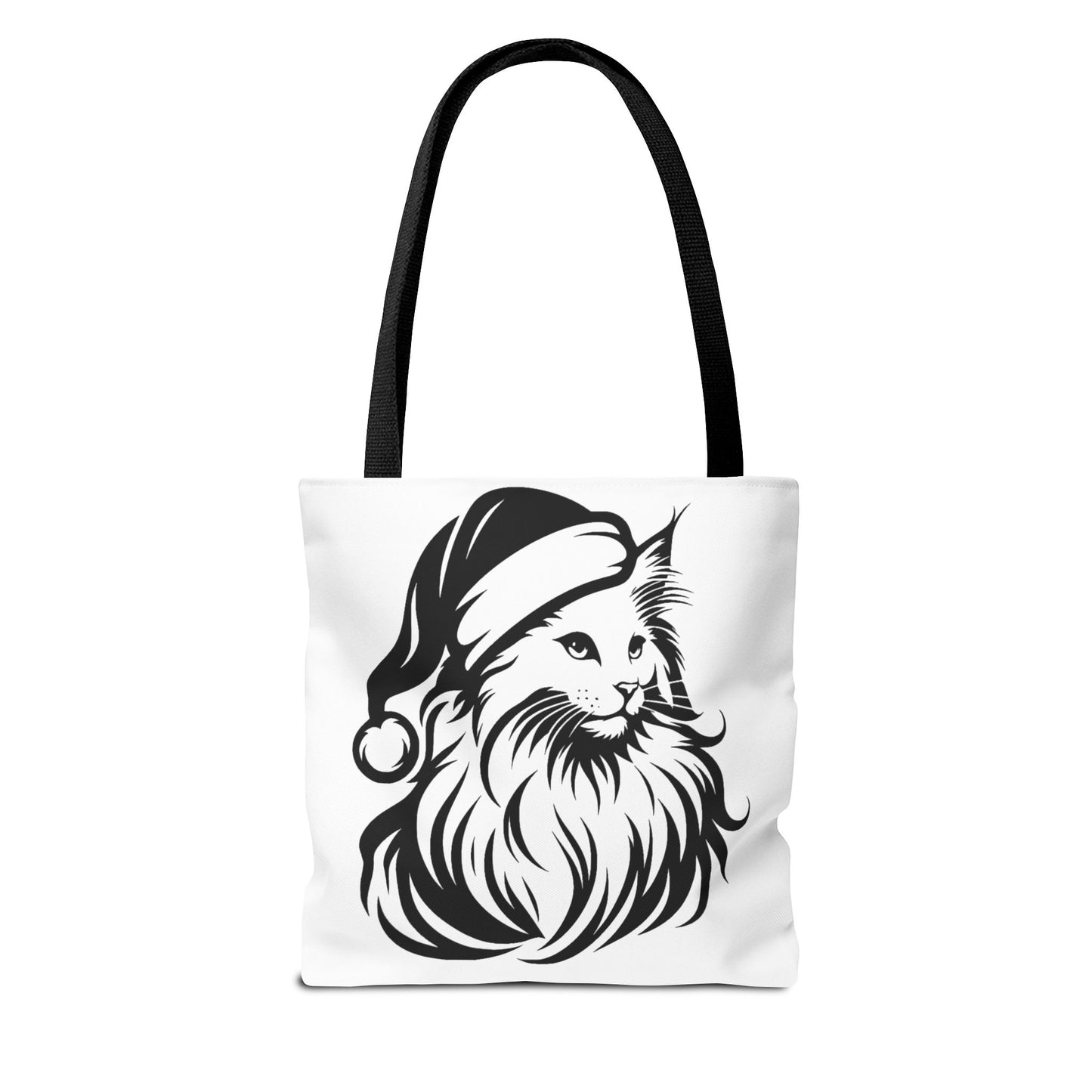 Santa Paws Cat Tote Bag