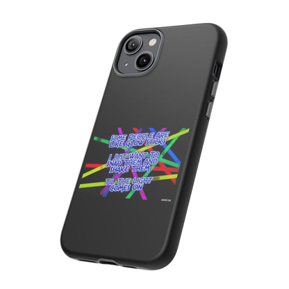 Glow Sticks iPhone Case