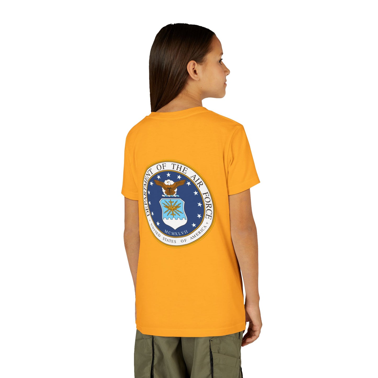 US Air Force Youth Unisex Short Sleeve Crewneck Tee