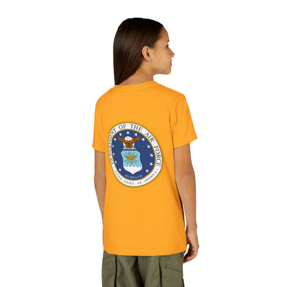 US Air Force Youth Unisex Short Sleeve Crewneck Tee