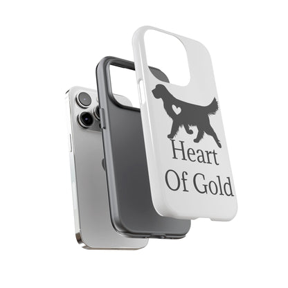 Heart Of Gold iPhone Case