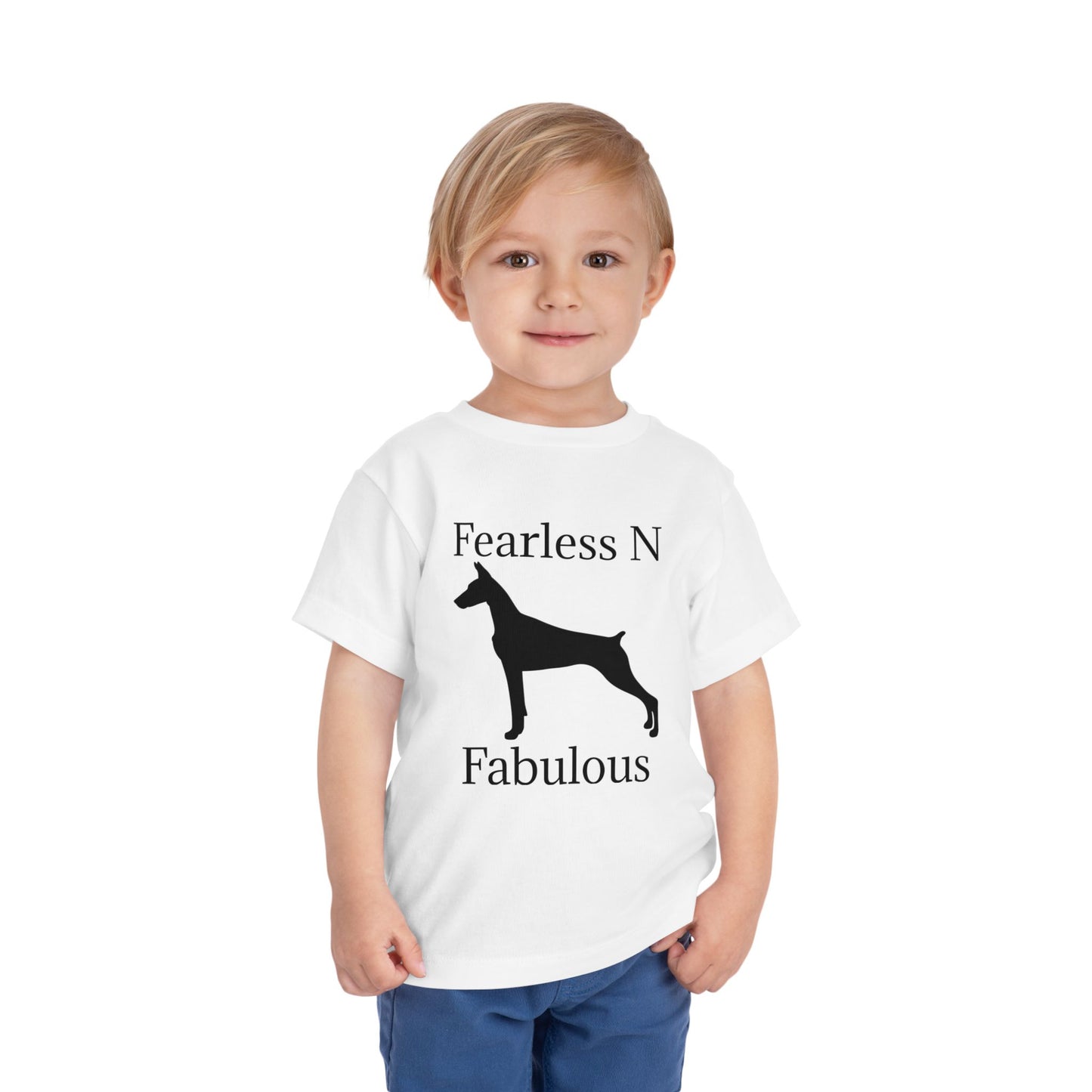 Fearless N Fabulous Toddler Unisex Short Sleeve Crewneck Tee