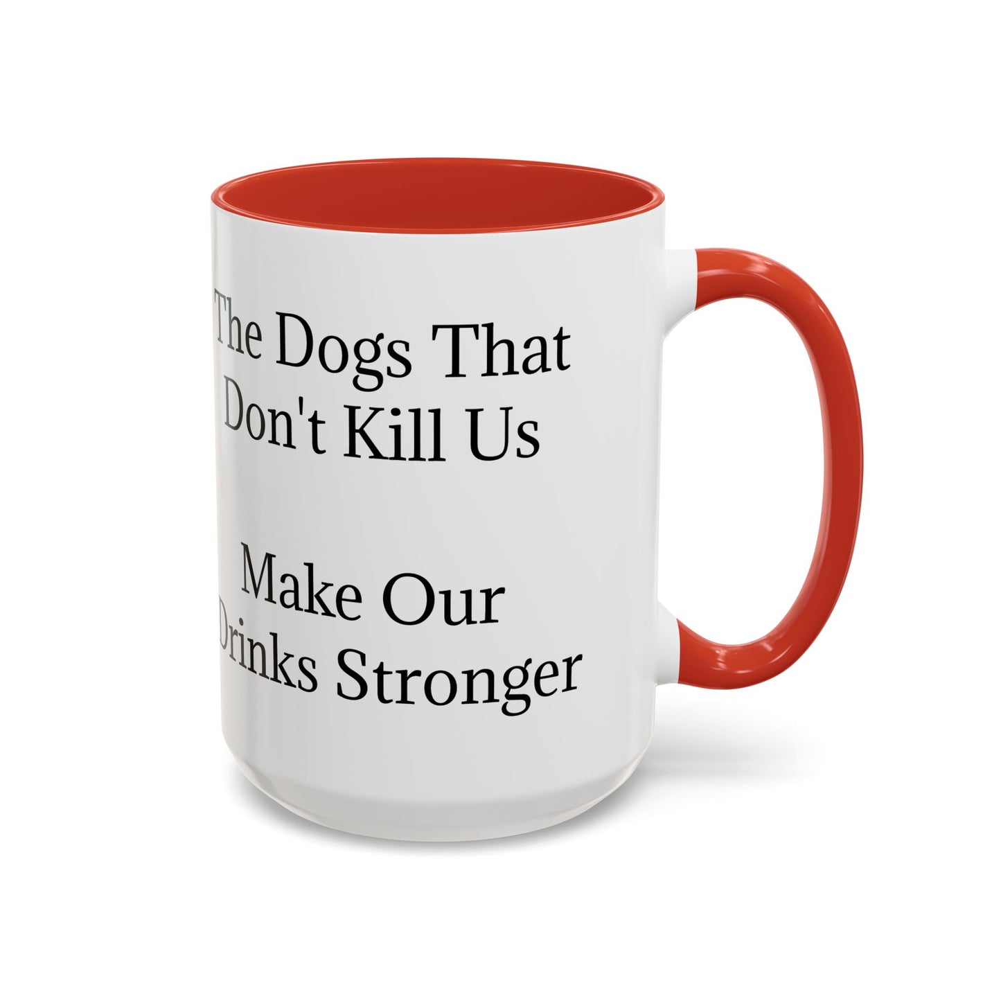 Drinks Stronger 2-Tone Coffee Mug