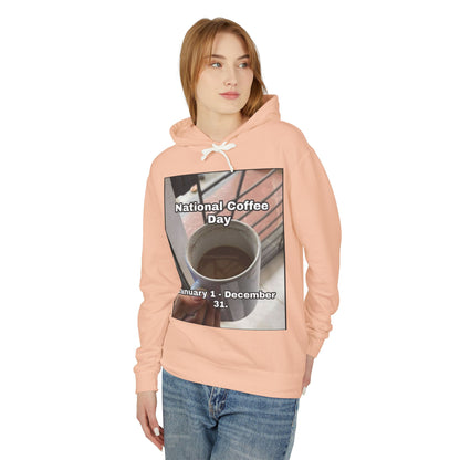 National Coffee Day Unisex Lightweight Hoodie