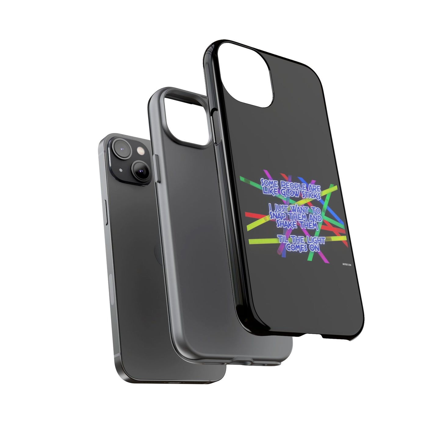 Glow Sticks iPhone Case