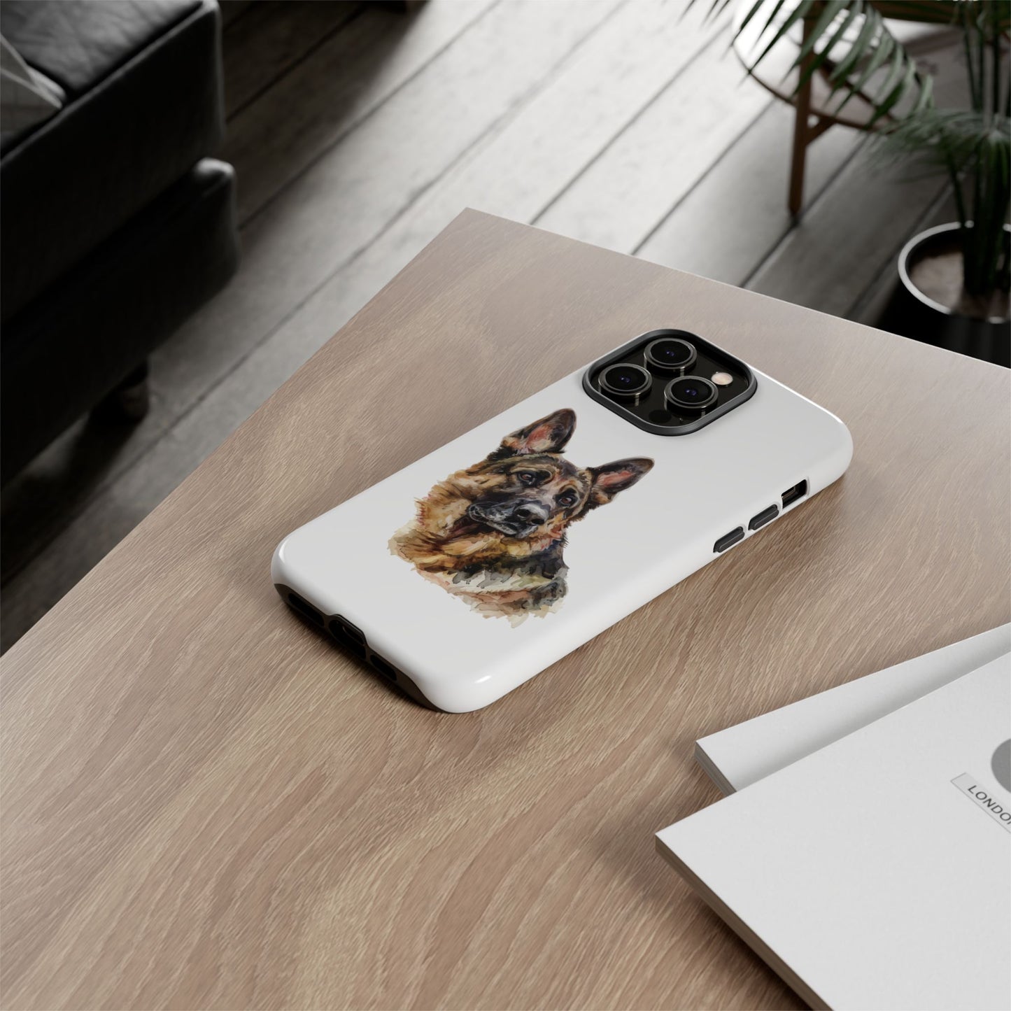 German Shepherd Head iPhone Case