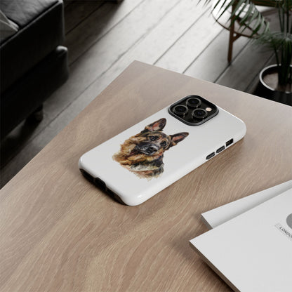 German Shepherd Head iPhone Case