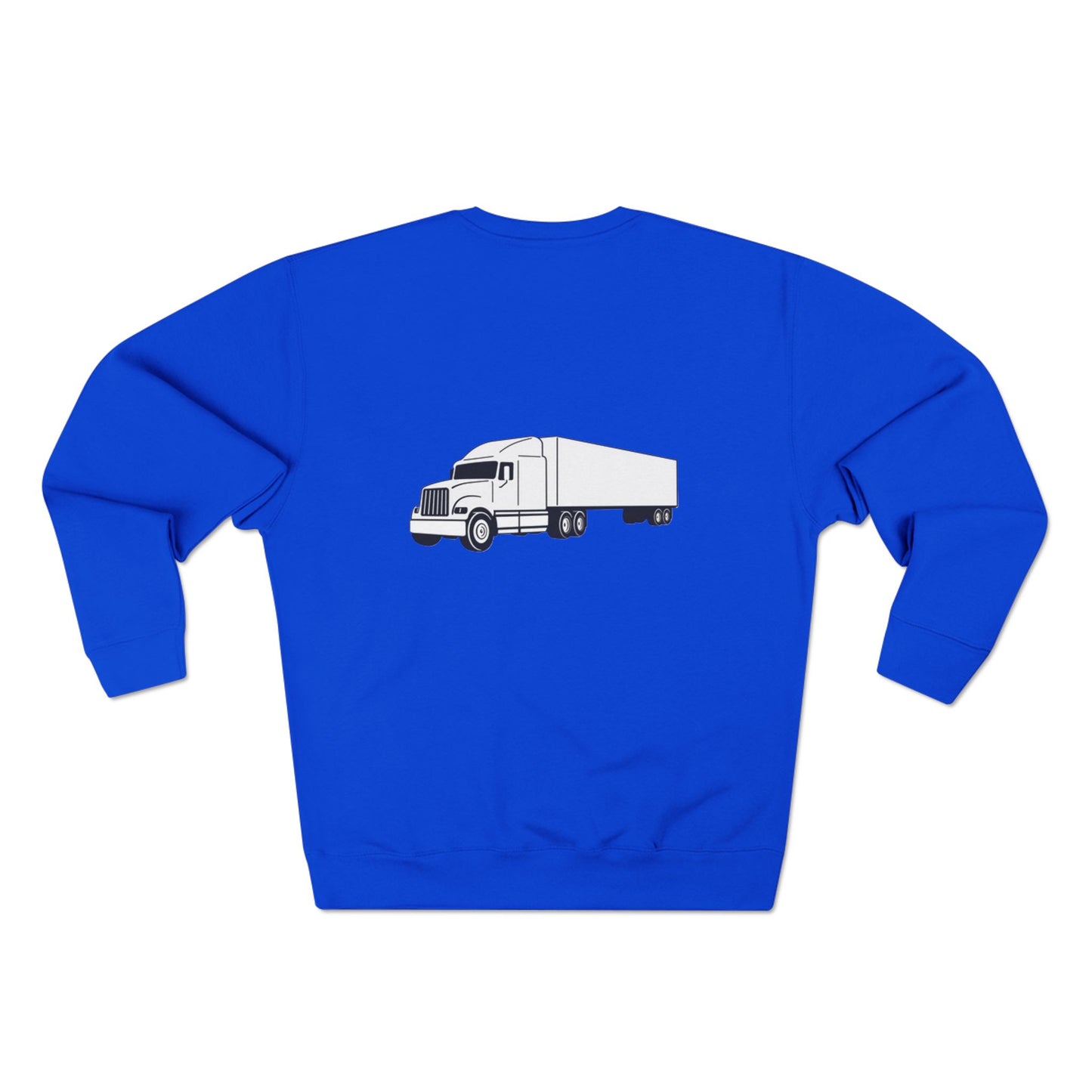 Semi Truck Unisex Crewneck Sweatshirt