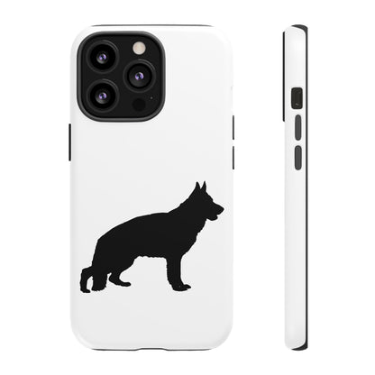 German Shepherd Silhouette iPhone Case