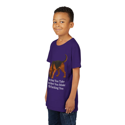 Tracking You Youth Unisex Short Sleeve Crewneck Tee