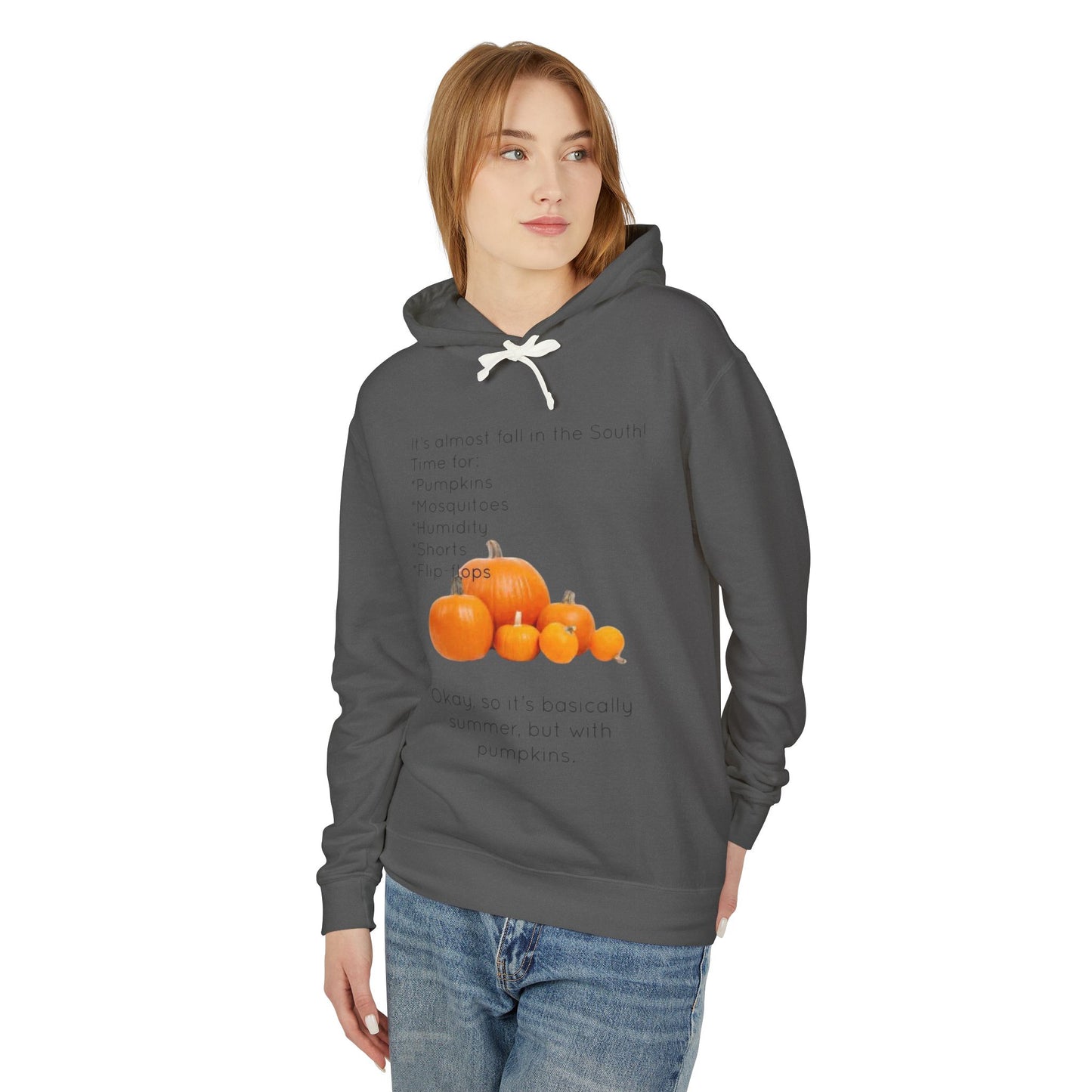 Fall In The South Unisex Lightweight Hoodie