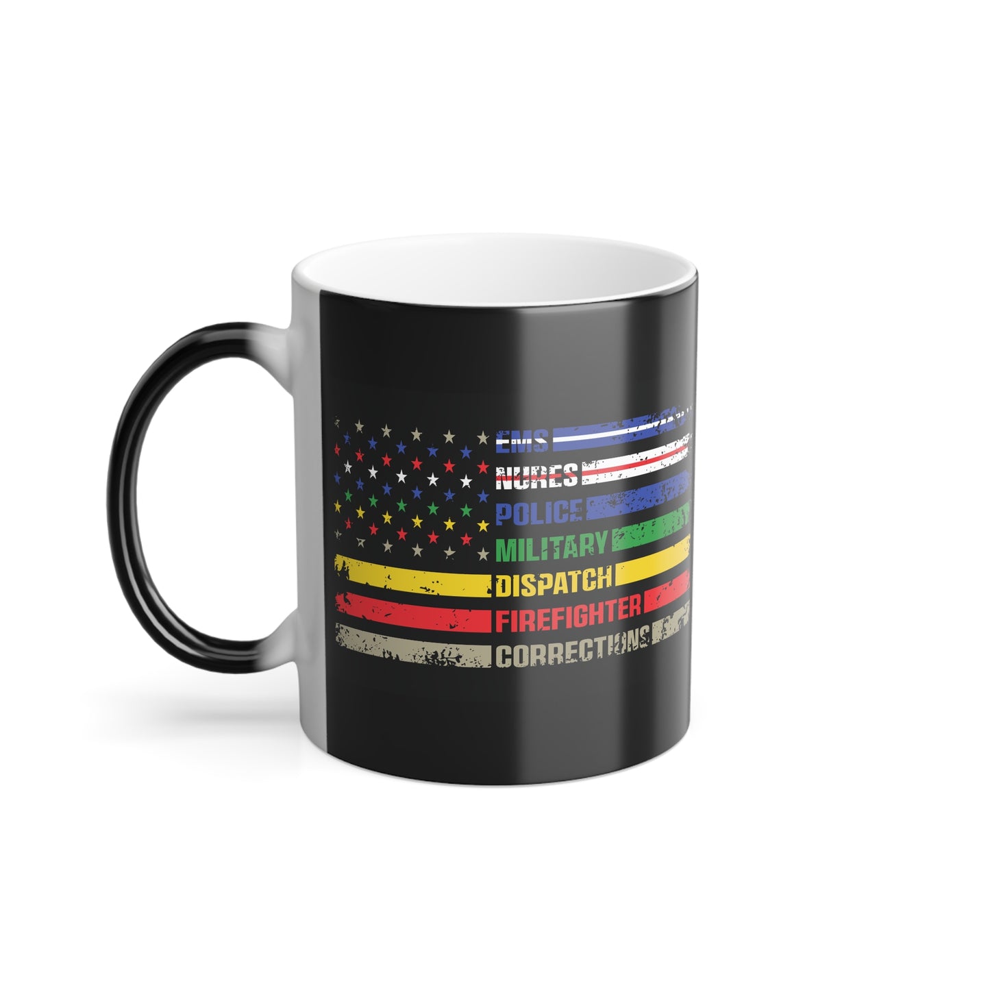 First Responder Color Changing Mug