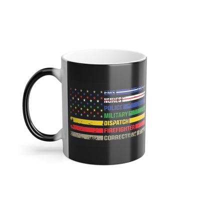 First Responder Color Changing Mug