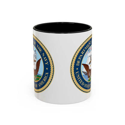 US Navy 2-Tone Coffee Mug
