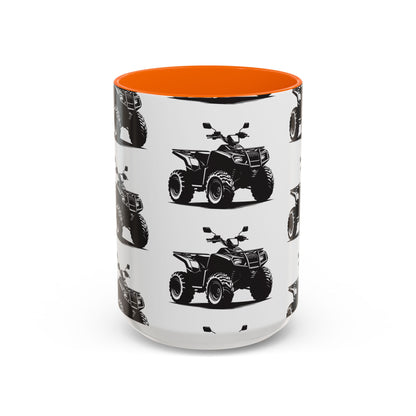 Off The Beaten Path Quad 2-Tone Coffee Mug