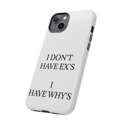 X's And Y's iPhone Case