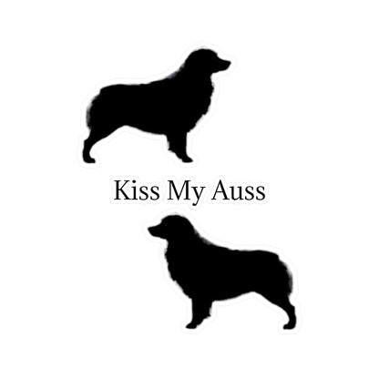 Kiss My Auss Vinyl Decal