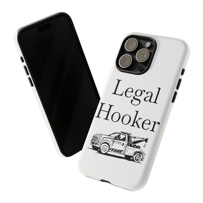 Legal H**ker Wheel Lift Tow Truck iPhone Case