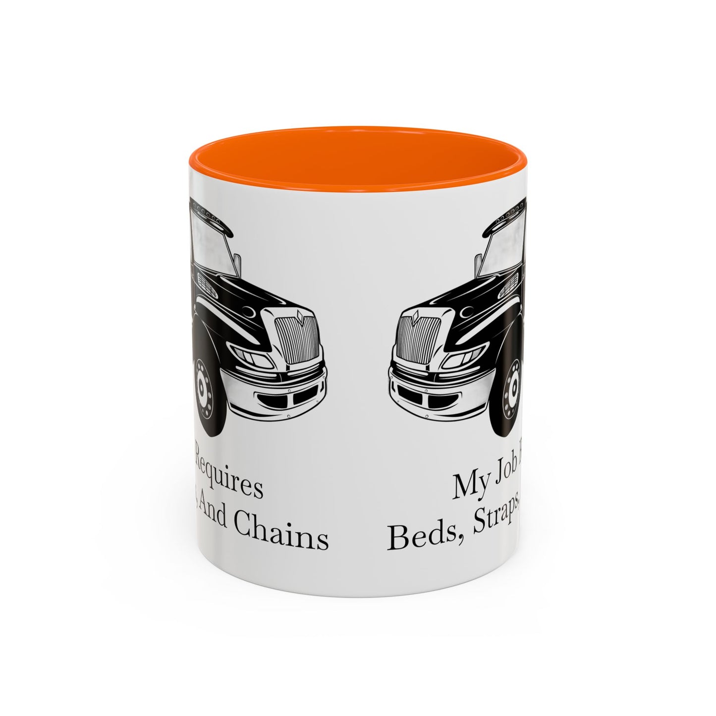 Beds, Straps, And Chains 2-Tone Coffee Mug