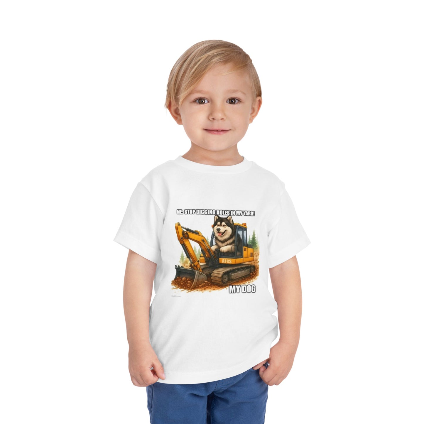 Digmaster Toddler Unisex Short Sleeve Crewneck Tee