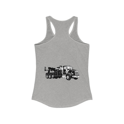 Heavy Tow Truck Women's Racerback Tank