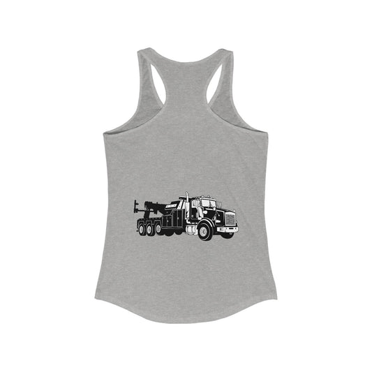 Heavy Tow Truck Women's Racerback Tank