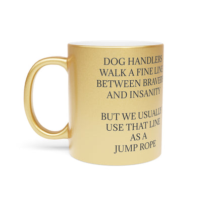 Jump Rope Metallic Coffee Mug