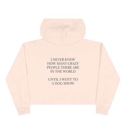 Never Knew Women's Crop Hoodie