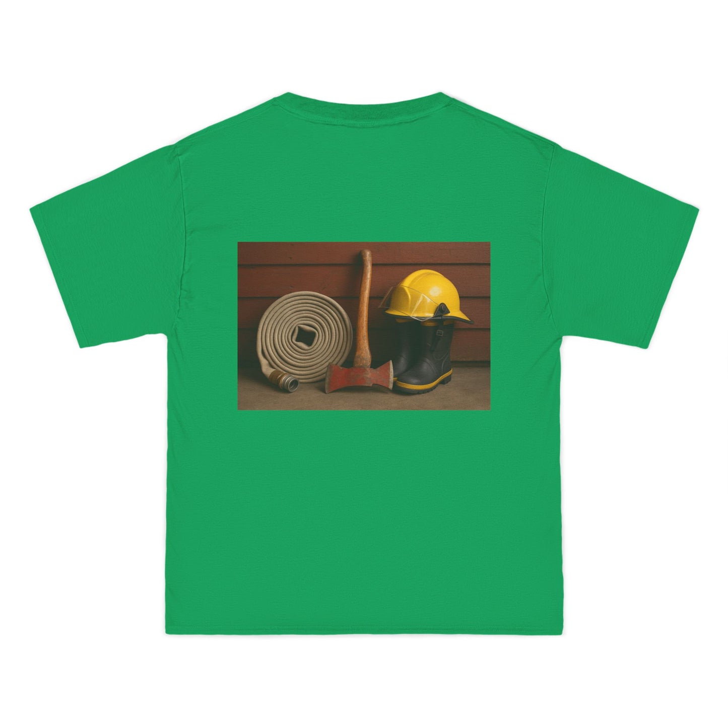 Fire/Rescue Appreciation Men's Short-Sleeve Crewneck Tee
