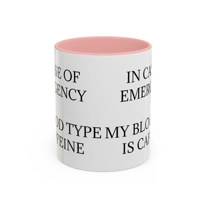 Blood Type 2-Tone Coffee Mug